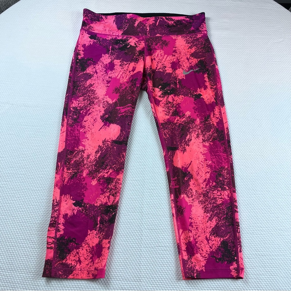 Nike Capris Neon Pink Large